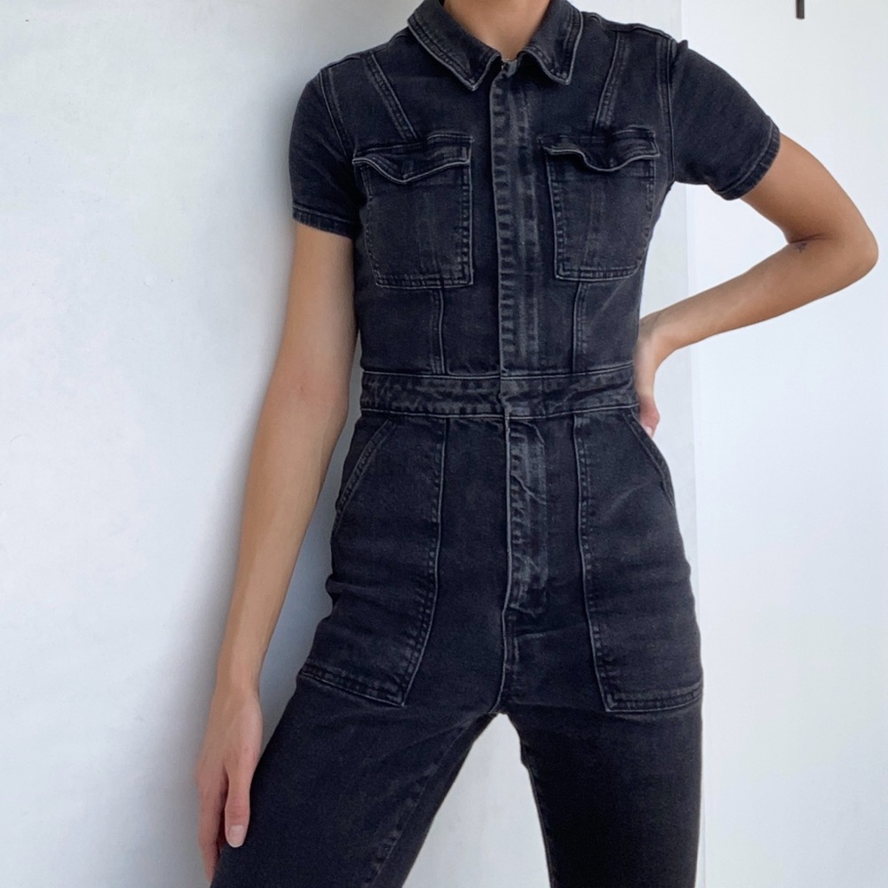 GOOD AMERICAN BLACK JUMPSUIT